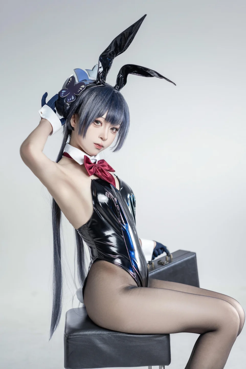 矢量鱼 - No.026 蔚蓝档案·妃咲兔女郎 [28P-294MB] tg@simisebaisi 【丝足阁】010.webp